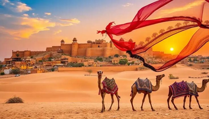 Jaisalmer Trip Packages | Desert Safari &amp; Camp Stay in Rajasthan image